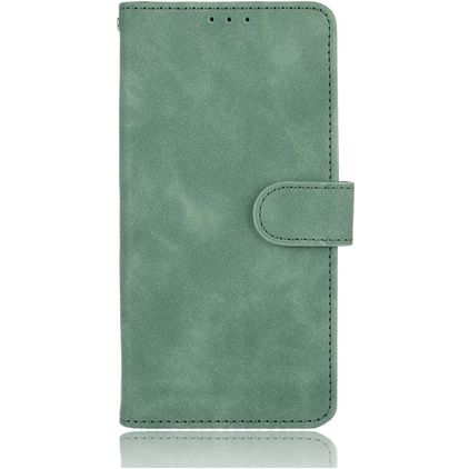Mobigear Retro Housse LG Velvet Etui Porte-Monnaie - Vert