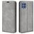 Mobigear Retro Slim Housse Samsung Galaxy M22 Etui Porte-Monnaie - Gris