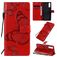 Mobigear Butterfly Sony Xperia 10 II Étui Portefeuille - Rouge