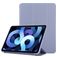 Mobigear Tri-Fold Gel Coque iPad Air 5 (2022) Etui en TPU,Similicuir - Violet