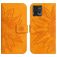Mobigear Sunflower Motorola Moto G72 Étui Portefeuille - Cognac