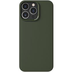 Nudient Thin Precise Coque iPhone 16 Pro Max MagSafe Coque arrière Rigide - Pine Green