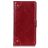 Mobigear Ranch Housse Motorola One Fusion Plus Etui Porte-Monnaie - Bordeaux