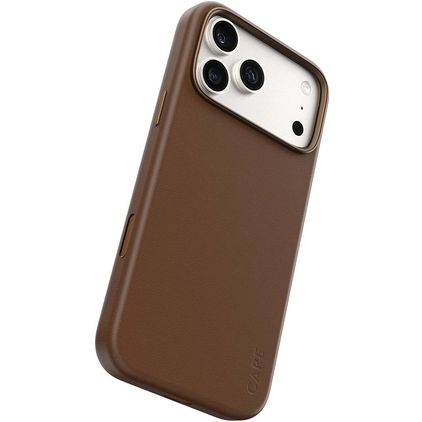 CARE by PanzerGlass SOLO iPhone 18 Pro Max MagSafe Coque arrière Antichoc - Marron