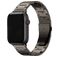 Mobigear Sydney Bracelet Titane pour Apple Watch Fermeture boucle déployante - 49/46/45/44 mm - Gris sidéral