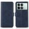Mobigear Wallet Housse POCO X6 Pro Etui Porte-Monnaie - Bleu