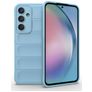 Mobigear Bumpy Coque Samsung Galaxy A55 Coque arrière en TPU Souple - Bleu