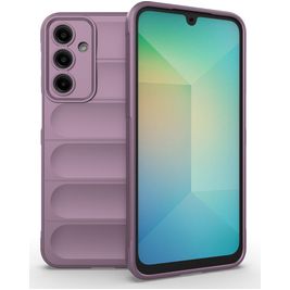 Mobigear Bumpy Coque Samsung Galaxy A16 Coque arrière en TPU Souple - Violet
