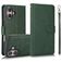 Mobigear Wallet Housse iPhone 16 Plus Etui avec Coque Détachable Porte-Monnaie - Vert
