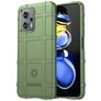 Mobigear Rugged Shield Coque POCO X4 GT Coque arrière en TPU Souple Anti-Chocs - Vert