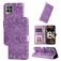 Mobigear Sunflower Housse Realme Narzo 50 4G Etui Porte-Monnaie - Violet