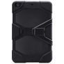 Xccess Survivor Essential Coque iPad 8 (2020) Coque arrière en Plastique rigide,Silicone + Support Amovible - Noir