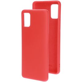 Mobiparts Coque Samsung Galaxy A51 Coque arrière en Silicone - Scarlet Red Mobiparts Coque Samsung Galaxy A51 Coque arrière en Silicone - Scarlet Red