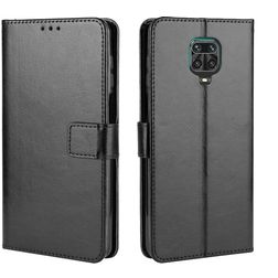 Mobigear Wallet Housse Xiaomi Redmi Note 9S Etui Porte-Monnaie - Noir