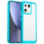 Mobigear Crystal Coque Xiaomi 13 Coque arrière Rigide - Transparent / Turquoise