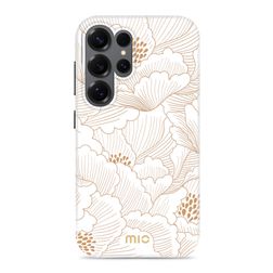MIO Coque Samsung Galaxy S26 Ultra MagSafe Coque arrière Rigide - White Roses
