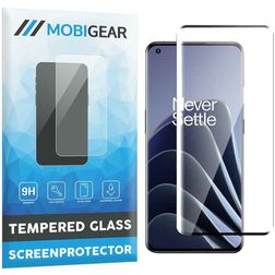 Mobigear Premium OnePlus 10 Pro Verre trempé Protection d'écran - Compatible coque - Noir