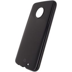 Mobilize Gelly Coque Motorola Moto X4 Coque arrière en TPU Souple - Noir
