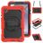 Mobigear SureGrip Xtreme Coque Samsung Galaxy Tab A9 (2023) Coque arrière en Plastique rigide,Silicone + Bandoulière + Support Amovible - Rouge