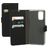 Mobiparts Saffiano Wallet Samsung Galaxy S20 Plus Étui Portefeuille - Noir