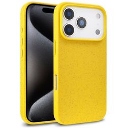 Mobigear Bio Coque iPhone 18 Pro Max Coque arrière en Eco-Friendly - Jaune