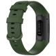 Mobigear Cross Bracelet Silicone Fitbit Charge 4 Fermeture boucle ardillon - Vert