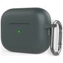 Mobigear Classic Coque Apple AirPods Pro 2 Coque en Silicone Souple - Gris
