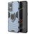 Mobigear Armor Ring Coque Realme GT Neo 3 Coque arrière Rigide Anti-Chocs avec Anneau-Support - Bleu