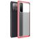 Mobigear Shockproof Coque Xiaomi Mi 11 Ultra Coque arrière Rigide Anti-Chocs - Rouge