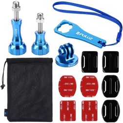 Puluz GoPro Mount Pack de Démarrage d'Accessoires 13 Pièces