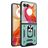 Mobigear Armor Ring Coque Motorola Razr 50 Ultra Coque arrière Rigide Anti-Chocs avec Anneau-Support - Vert