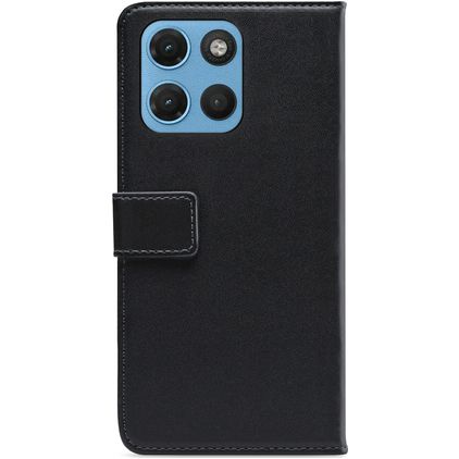 Mobilize Classic Gelly Wallet Housse Motorola Moto G17 Etui Porte-Monnaie - Noir