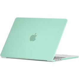 Mobigear Matte MacBook Air 13 Pouces (2022-2025) Coque - Vert - Model A2681 / A3113 / A3240