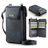CaseMe ME40 Crossbody Sac téléphone - Large - Noir