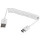 Mobigear - Câble USB-A vers USB-C 1 mètre - Blanc