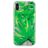 Mobigear Design Coque iPhone XS Coque arrière en TPU Souple - Green Leaf