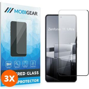 Mobigear Premium ASUS Zenfone 11 Ultra Verre trempé Protection d'écran - Compatible Coque (Lot de 3)