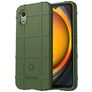Mobigear Rugged Shield Coque Samsung Galaxy Xcover 7 Coque arrière en TPU Souple Anti-Chocs - Vert