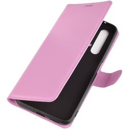 Mobigear Classic Housse Realme X50 Etui Porte-Monnaie - Rose
