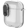Mobigear Crystal Clip Coque Apple AirPods 2 Coque Rigide - Transparent / Noir