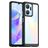 Mobigear Crystal HONOR X7A Plastique rigide Coque arrière - Noir