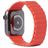 Decoded Magnetic Traction Strap Bracelet Silicone Apple Watch Fermeture magnétique - 49/46/45/44 mm - Orange