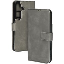 Mobiparts Classic Wallet Housse Samsung Galaxy S25 MagSafe Etui - Granite Grey
