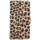 Mobigear Leopard Housse iPhone SE (2020) Etui Porte-Monnaie - Marron