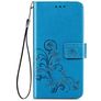 Mobigear Clover Housse Samsung Galaxy S20 FE Etui Porte-Monnaie - Bleu