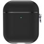 Valenta Snap Coque Apple AirPods 2 Coque en Cuir Véritable - Noir