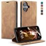 CaseMe 013 Housse iPhone 17 Etui Porte-Monnaie - Marron