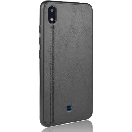 Mobigear Stitch Coque LG K20 (2019) Coque arrière - Noir