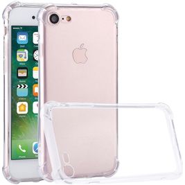 Mobigear Cushion Coque Transparente iPhone 7 Coque arrière en TPU Souple Anti-Chocs - Transparent
