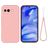 Mobigear Rubber Touch Coque Google Pixel 10a Coque arrière en Silicone - Rose